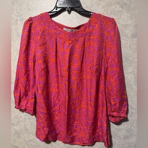Boden Pink and Orange Women's Top